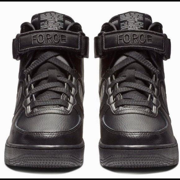 air force 1 utility black high